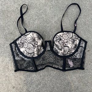 New With Tags Victoria’s Secret Push-up Corset Top
